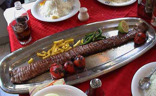 کباب کاردی رستوران شمشیری