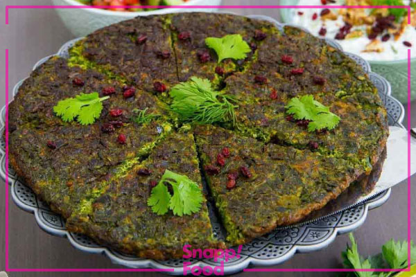 طرز تهیه اسنک کوکو سبزی