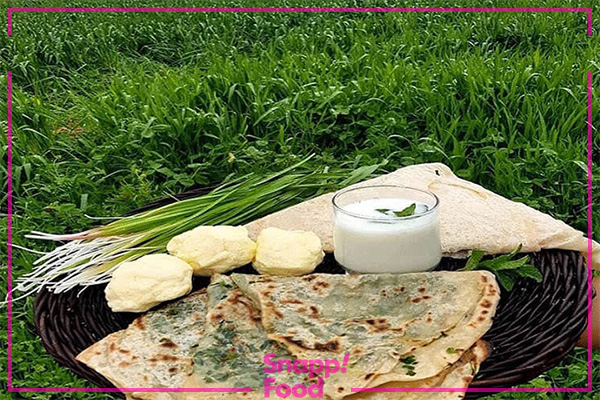 طرز تهیه نان کلانه کردستان