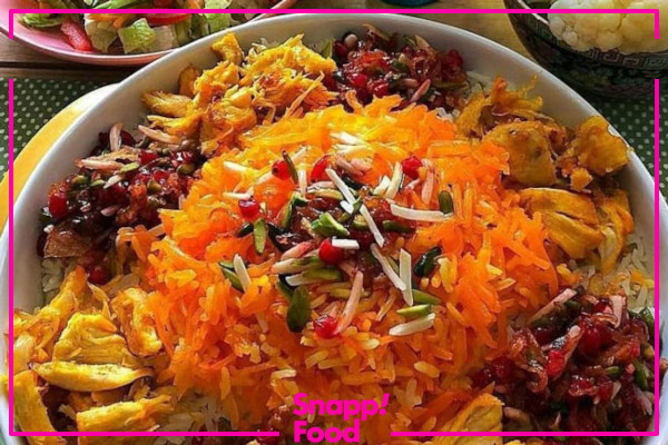 2. شیرازی پلو از بهترین غذاهای محلی شیراز