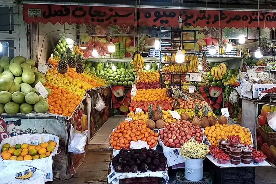 میوه فروشی یاس در شیراز