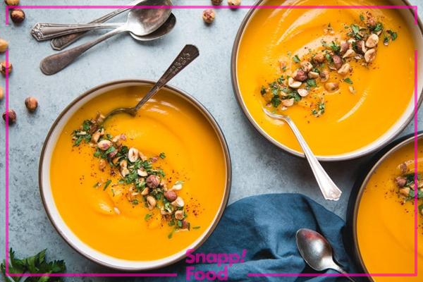 سوپ کدو حلوایی برای سرماخوردگی