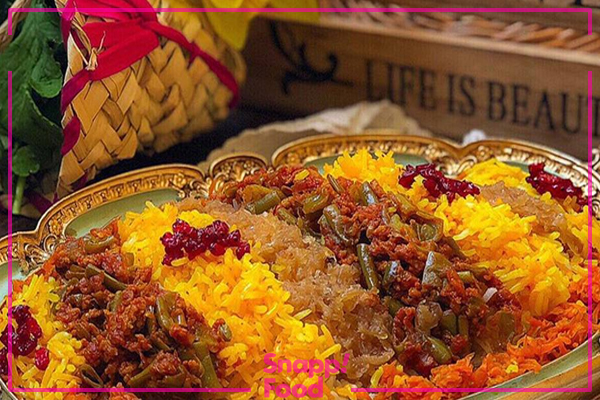 طرز تهیه لوبیا پلو مجلسی