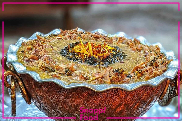 مراحل طرز تهیه آش بادمجان