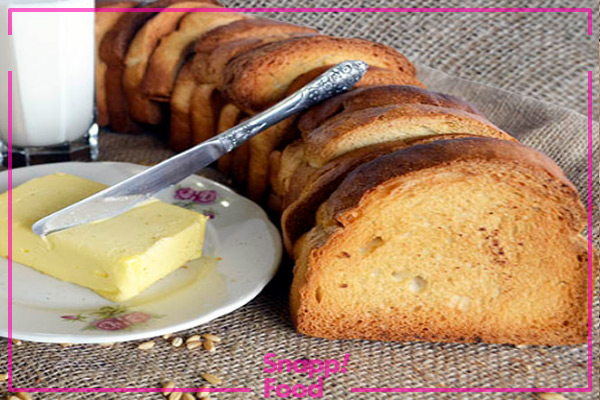 طرز تهیه نان سوخاری