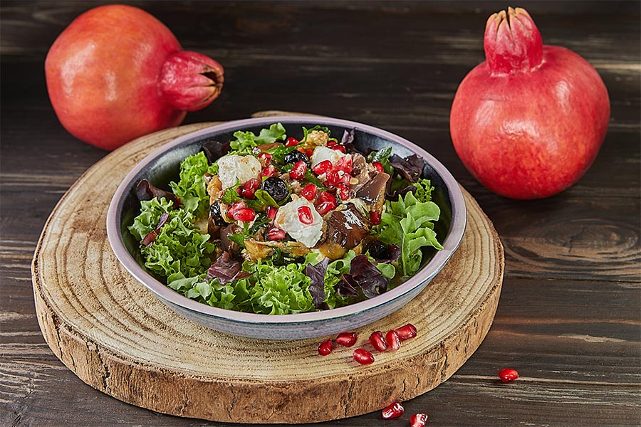 نکات مهم در طرز تهیه سالاد انار