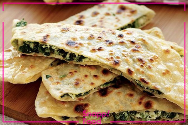  طرز تهیه گزلمه اسفناج