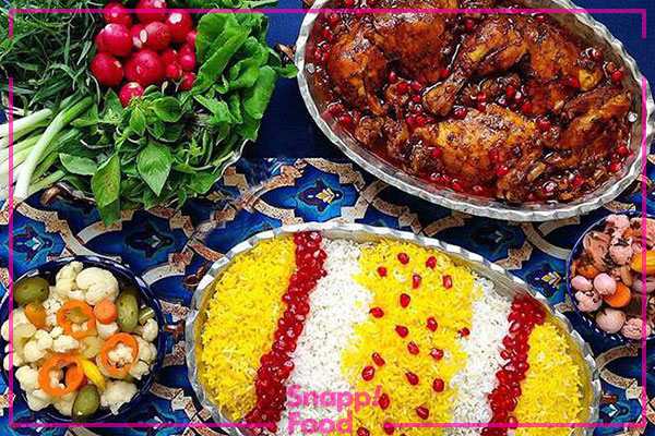 لیست غذاهای شب یلدا