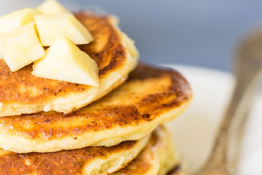 پنکیک رژیمی پنیری