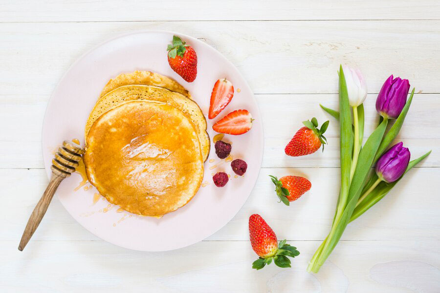 پنکیک رژیمی با جو دوسر