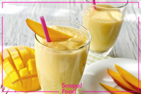 شیر انبه خانگی یک نوشیدنی خنک و مقوی