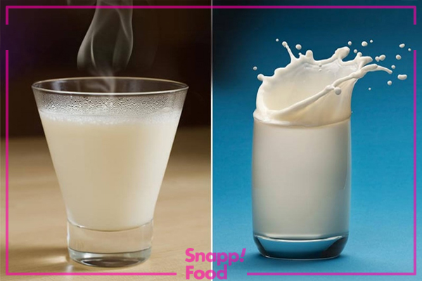 شیر را گرم بخوریم یا سرد؟
