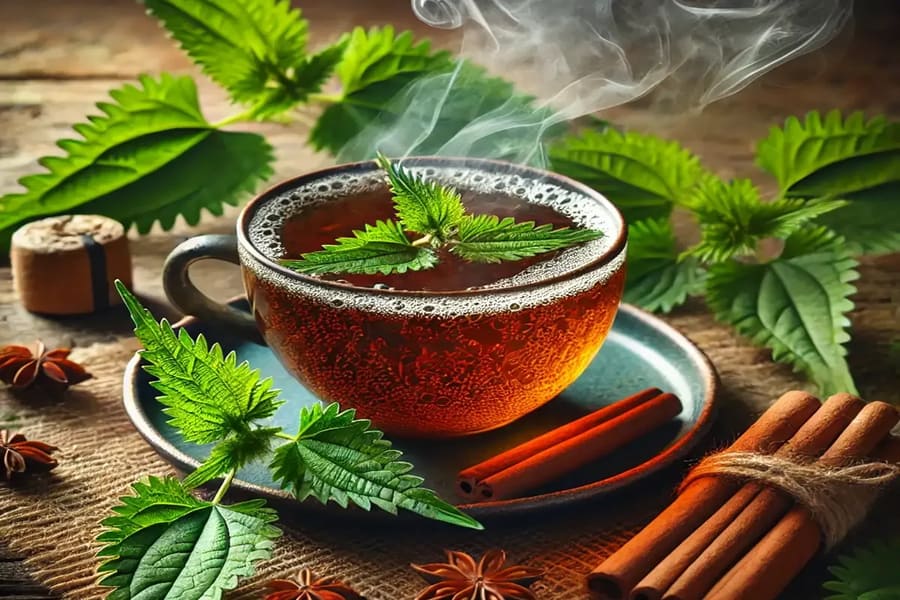 انواع دمنوش گزنه