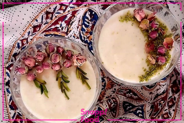 طرز تهیه گل پالوده