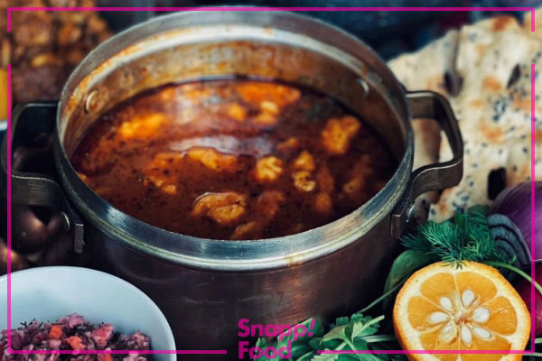 طرز تهیه آبگوشت متنجنه یا آبگوشت امام حسینی کرمان