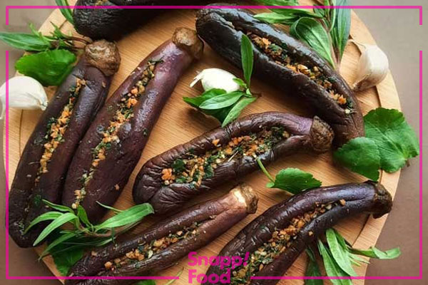 طرز تهیه ترشی بادمجان شکم پر