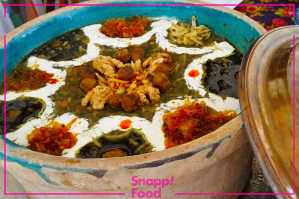 چند نکته خواندنی در طرز تهیه آش ترشی قزوین