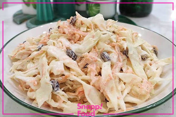 طرز تهیه سالاد با ذرت و کشمش