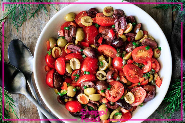 فوت و فنهای خاص برای سالاد زیتون