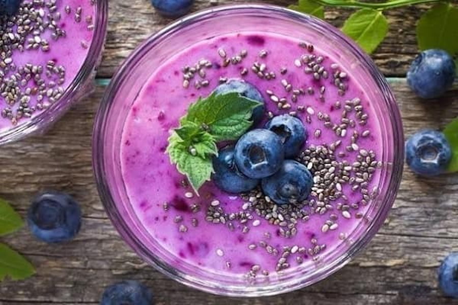 اسموتی رژیمی بلوبری