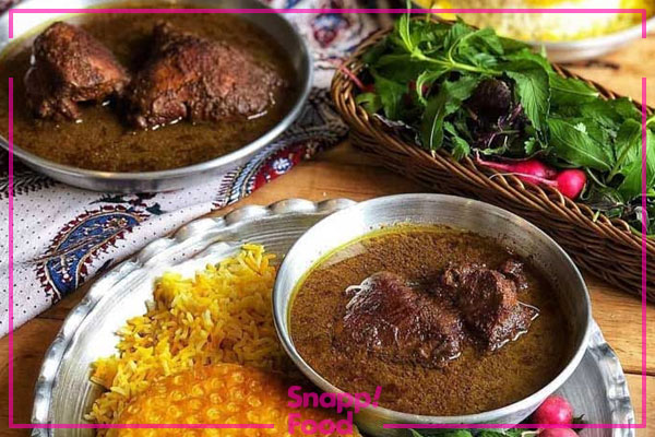 رفع تلخی خورشت فسنجان