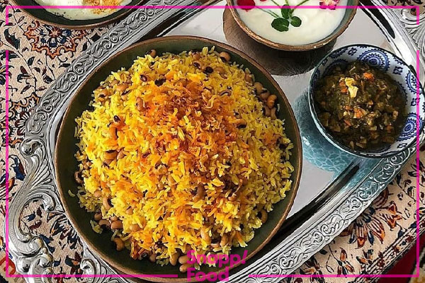 طرز تهیه لوبیا پلو شیرازی