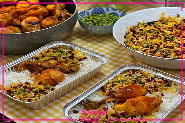 طرز تهیه زرشک پلو با مرغ نذری