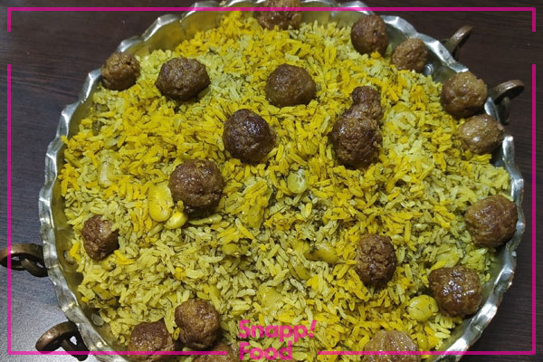 طرز تهیه باقالی پلو با گوشت چرخ کرده قلقلی