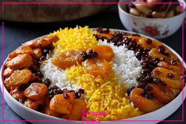 طرز تهیه قیسی پلو با مرغ