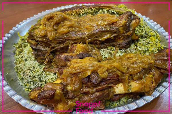 طرز تهیه سبزی پلو با گوشت