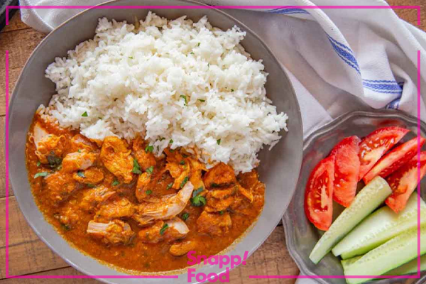 طرز تهیه خورش کاری با مرغ و شیر