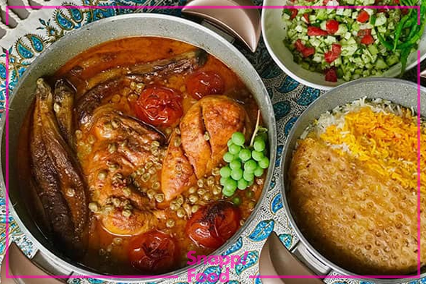 عکس خورشت مسما بادمجان