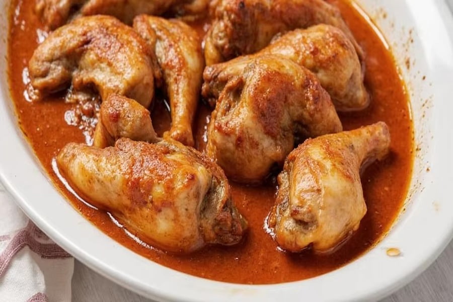 طرز تهیه سس مرغ نذری