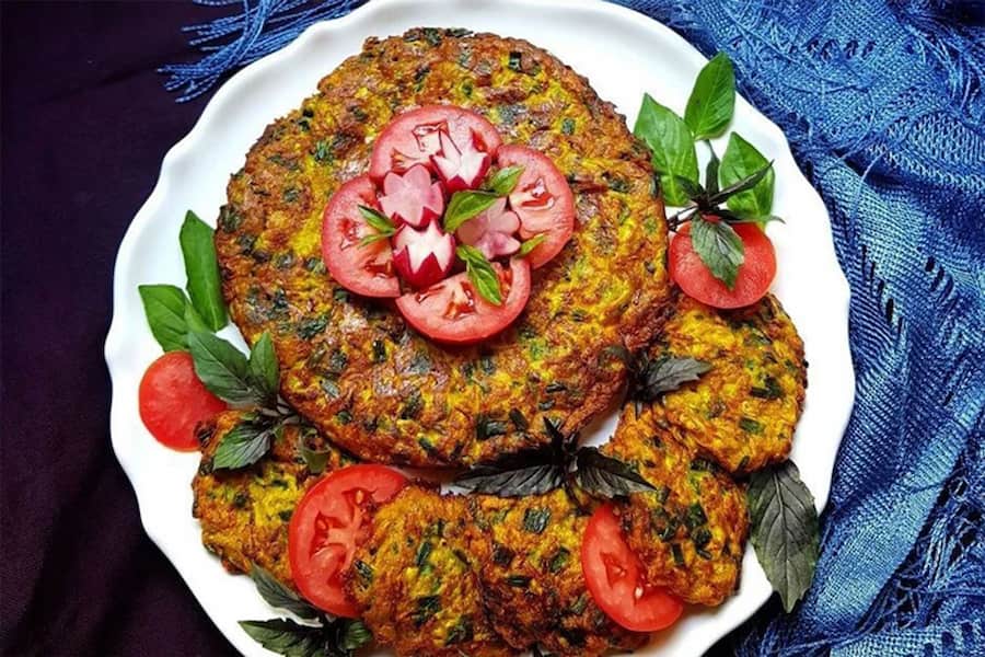 طرز تهیه کوکو لوبیا سبز