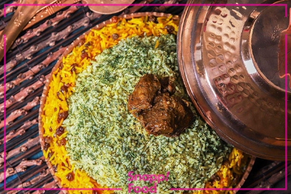 طرز تهیه شوید پلو با گوشت