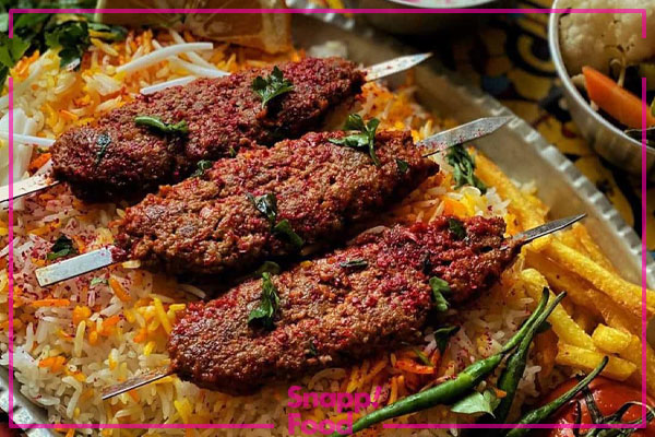 طرز تهیه کباب حسینی با گوشت چرخ کرده