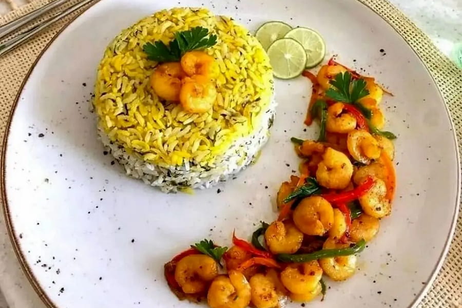 طرز تهیه میگو پلو ساده