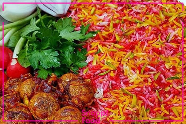 طرز تهیه لبو پلو با اسفناج