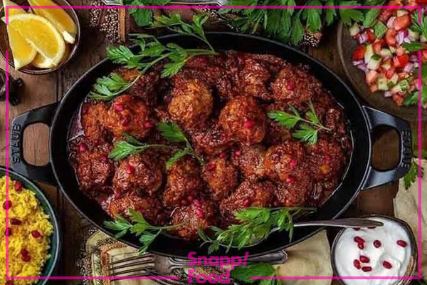 طرز تهیه کوفته هلو