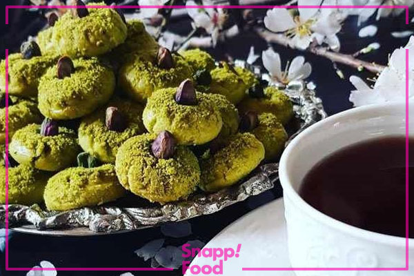 طرز تهیه شیرینی پسته ای مخملی