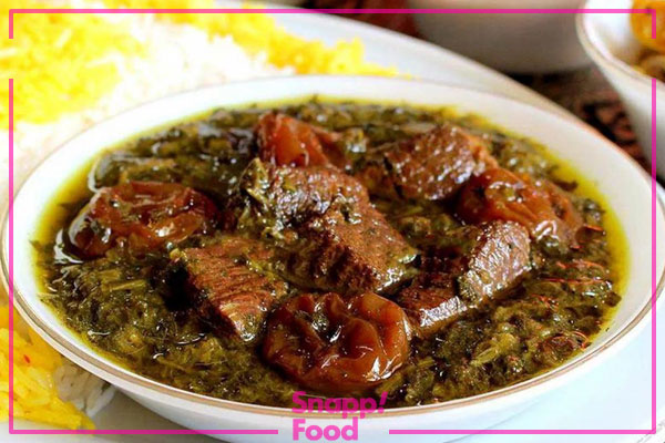 نکات لازم در طرز تهیه خورش گردو اسفناج