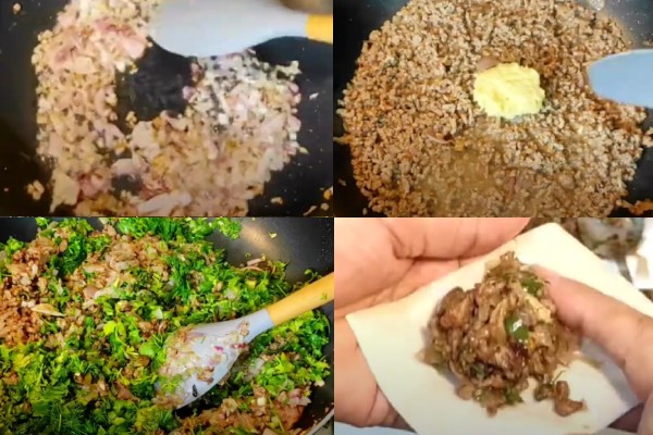 طرز تهیه سمبوسه گوشت