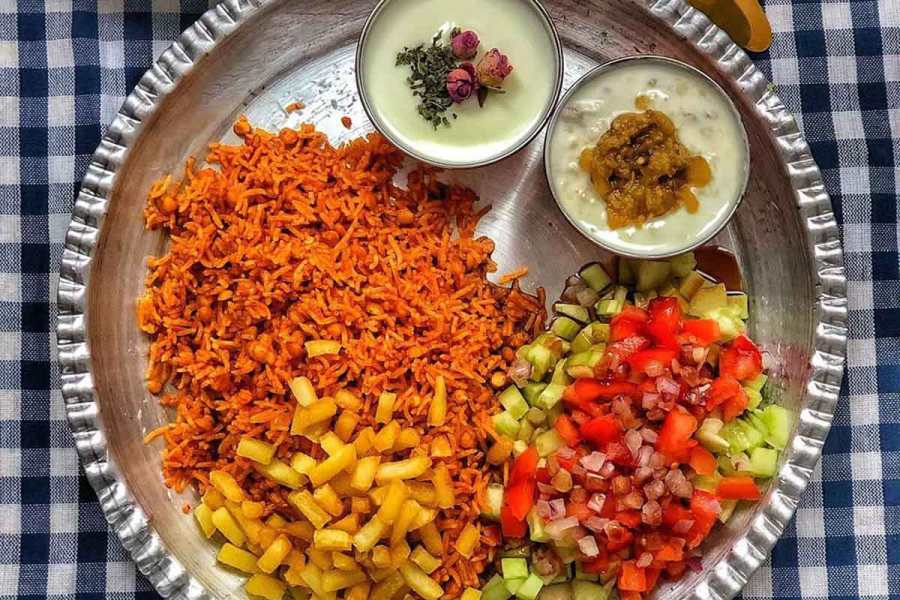 طرز تهیه قاطی پلو کرمانی