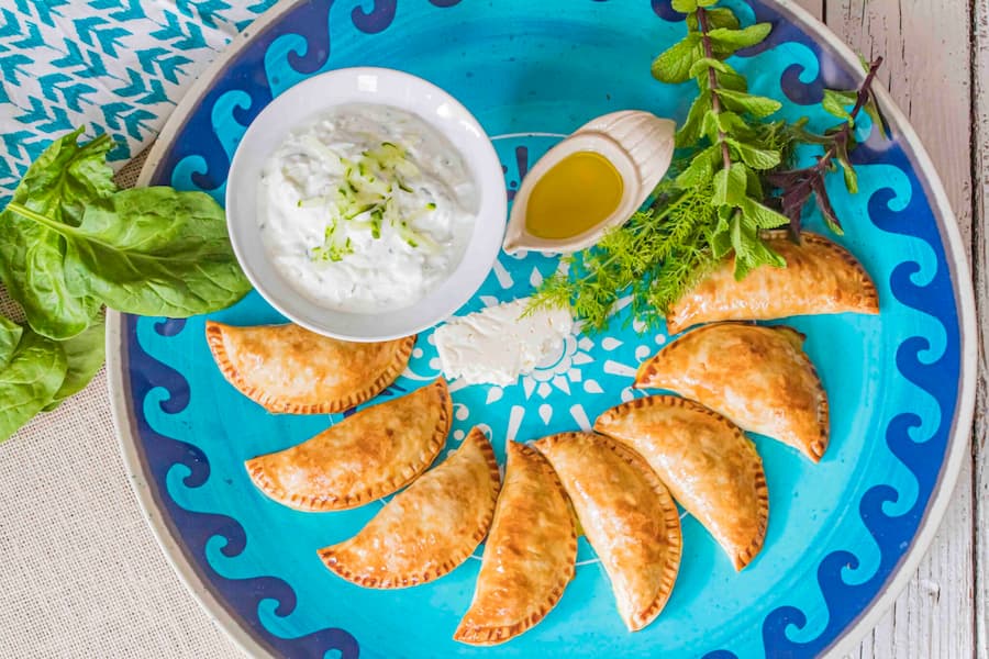 پیراشکی اسفناج