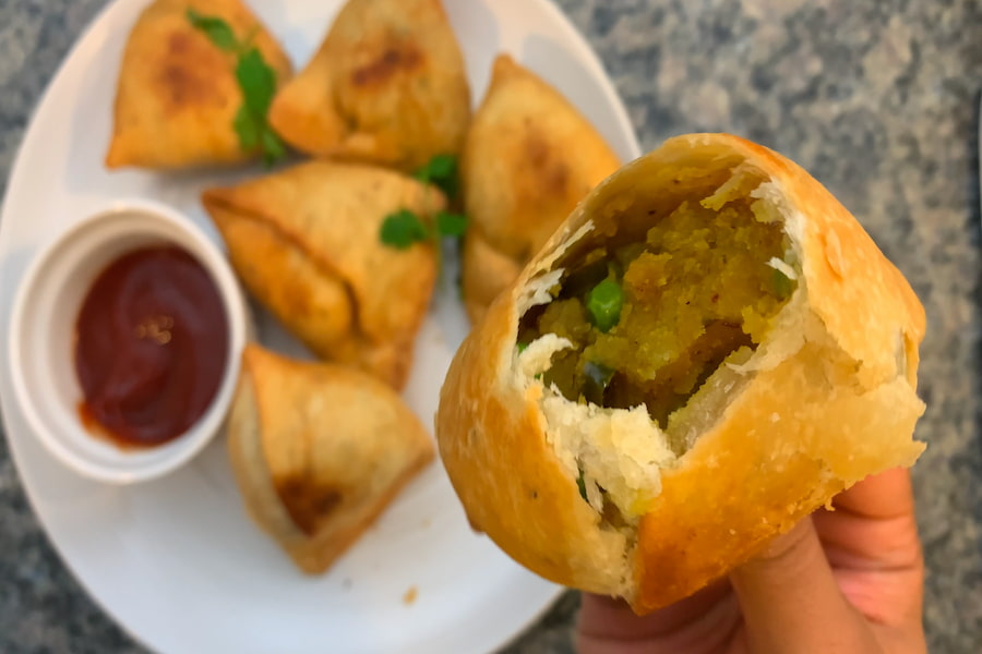 سمبوسه سیب زمینی