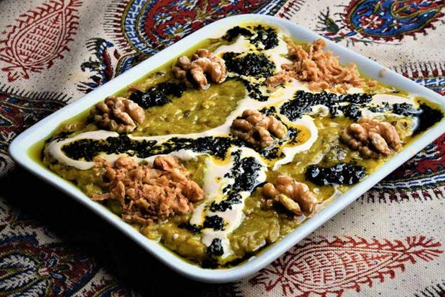 طرز تهیه حلیم بادمجان شیرازی