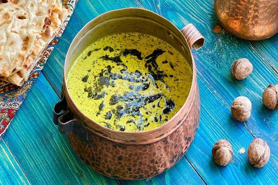 کله جوش غذای ساده نونی اصفهانی