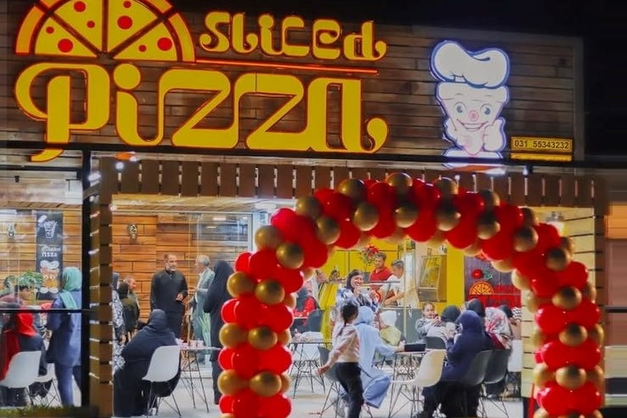 پیتزا اسلایس کاشان