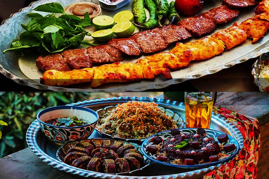 تهیه غذای خونه شیراز