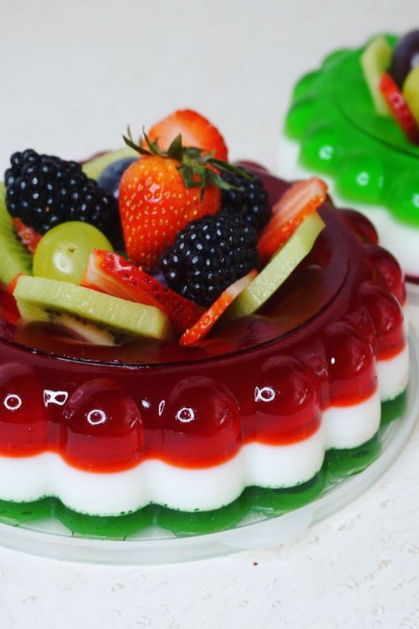 ژله رنگی سفره شب یلدا